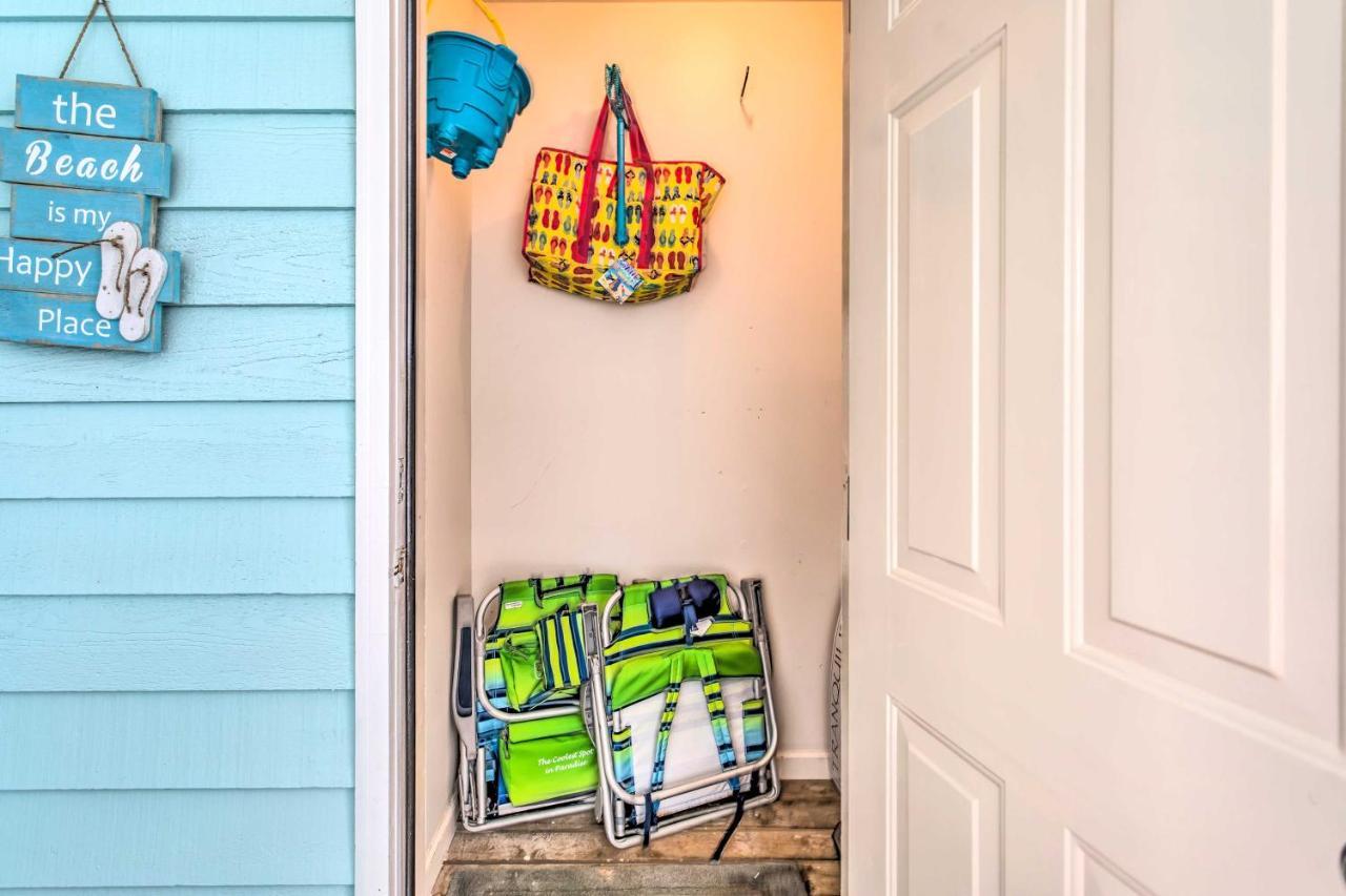 Surfside Beach Escape With Pool - Walk To Ocean! Myrtle Beach Bagian luar foto