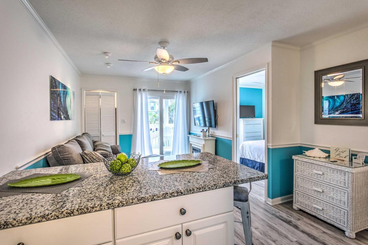 Surfside Beach Escape With Pool - Walk To Ocean! Myrtle Beach Bagian luar foto