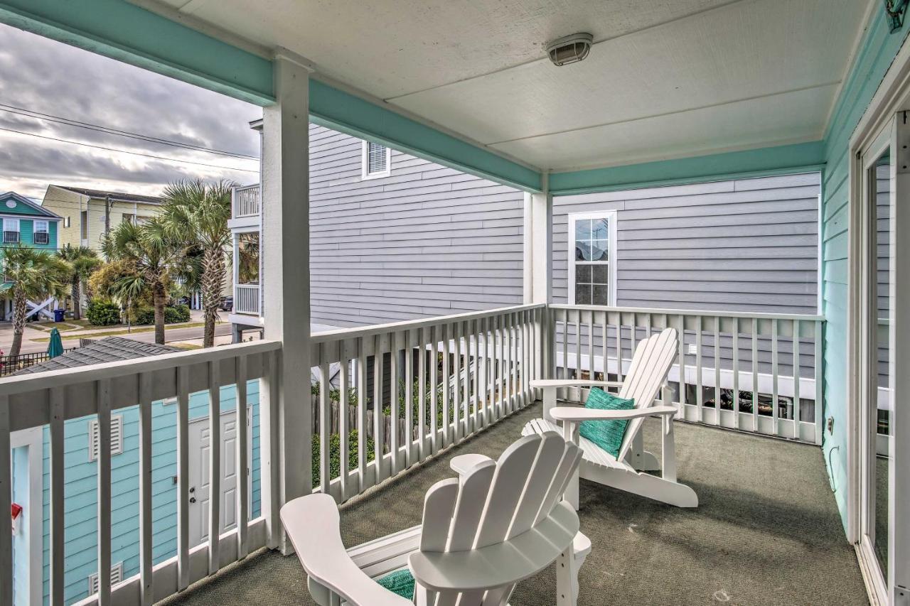 Surfside Beach Escape With Pool - Walk To Ocean! Myrtle Beach Bagian luar foto