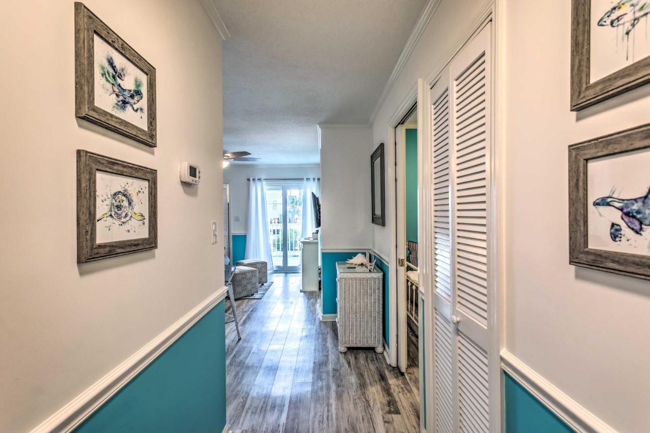 Surfside Beach Escape With Pool - Walk To Ocean! Myrtle Beach Bagian luar foto