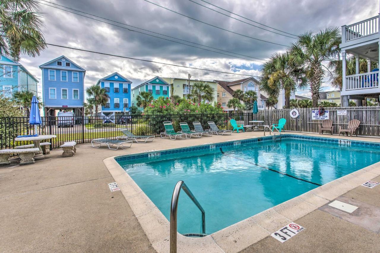 Surfside Beach Escape With Pool - Walk To Ocean! Myrtle Beach Bagian luar foto