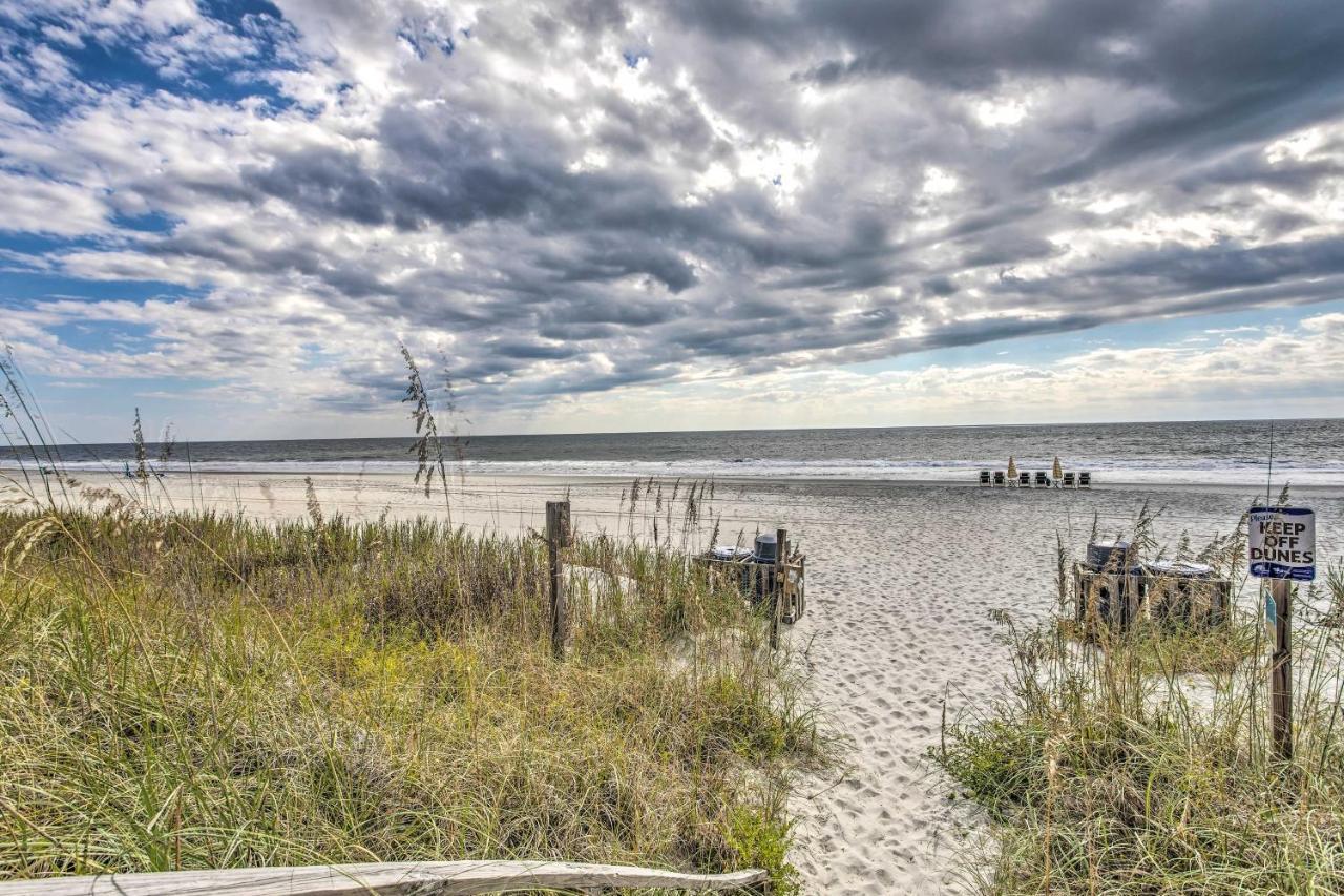 Surfside Beach Escape With Pool - Walk To Ocean! Myrtle Beach Bagian luar foto